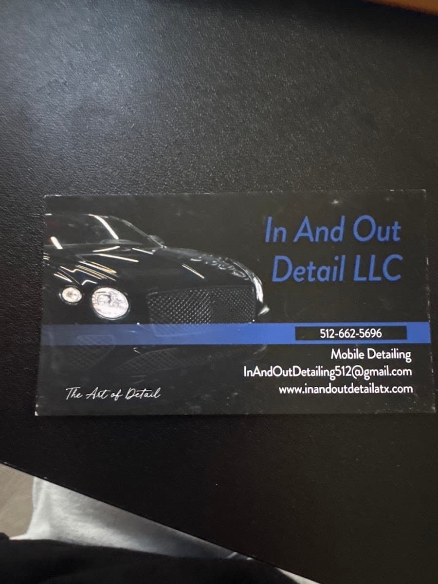 In And Out Detail LLC