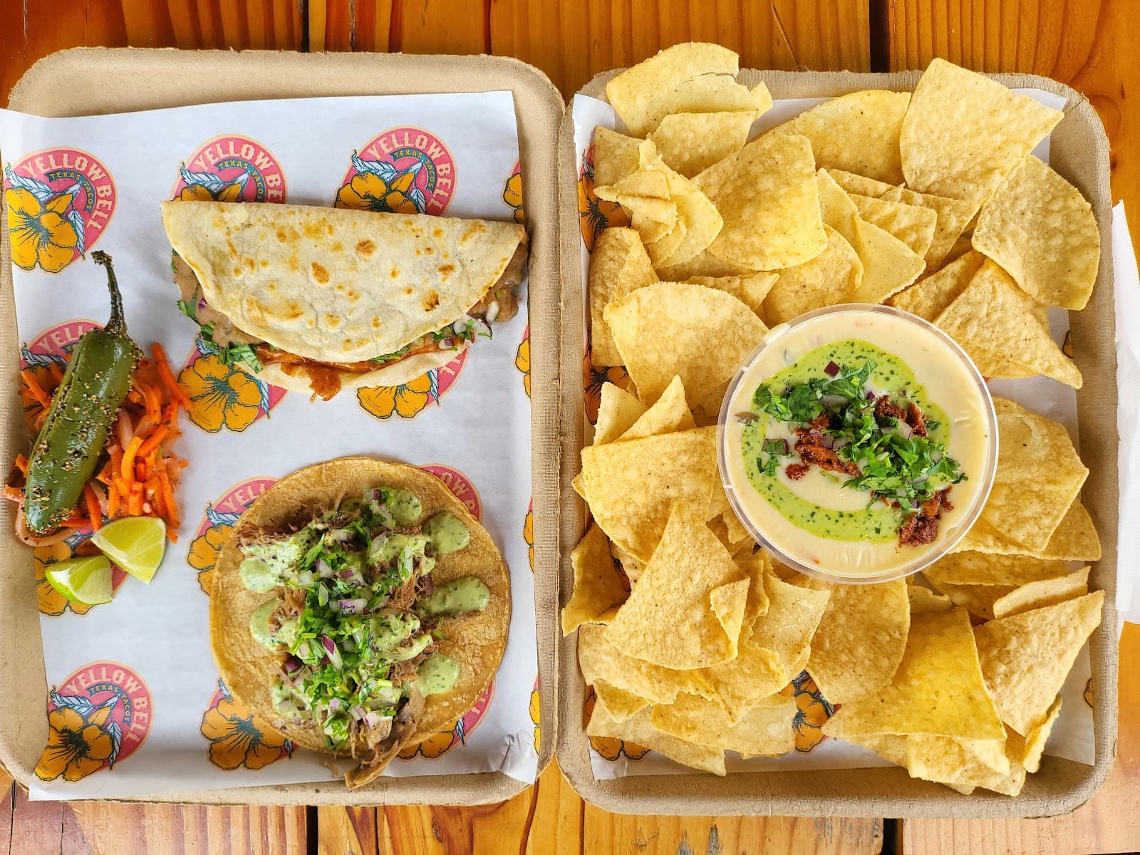 Yellow Bell Tacos